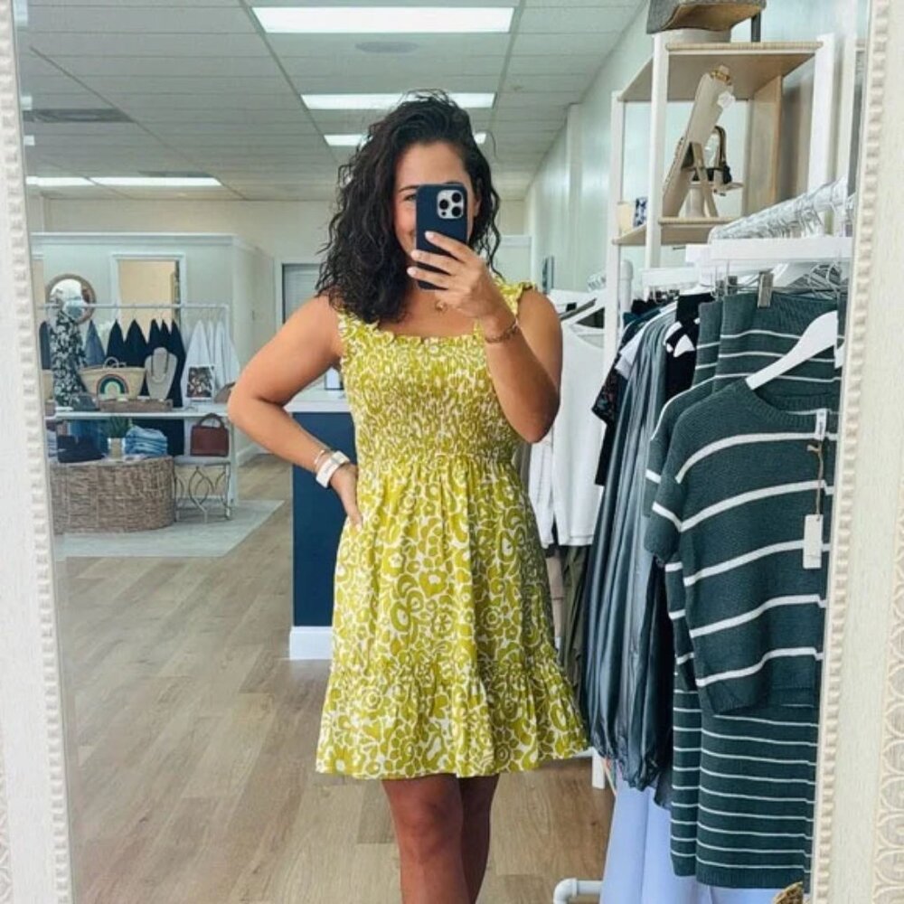 Pinch Zera Smocked Bodice mini Dress
